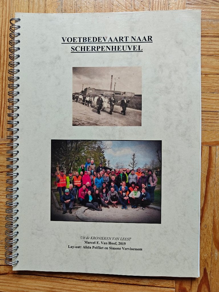 Voetbedevaart naar Scherpenheuvel (Leest), Boeken, Ophalen of Verzenden, Gelezen, Marcel E. Van Hoof