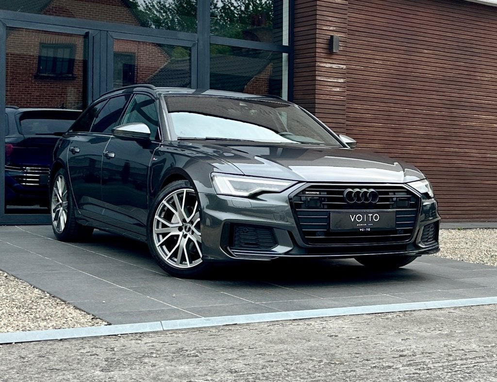 Audi A6 Avant 40TDI Quattro 3X S-LINE/ACC/MATRIX/TREKHAAK, Auto's, Audi, Automaat, Parkeerassistent, 4 cilinders, 2000 kg