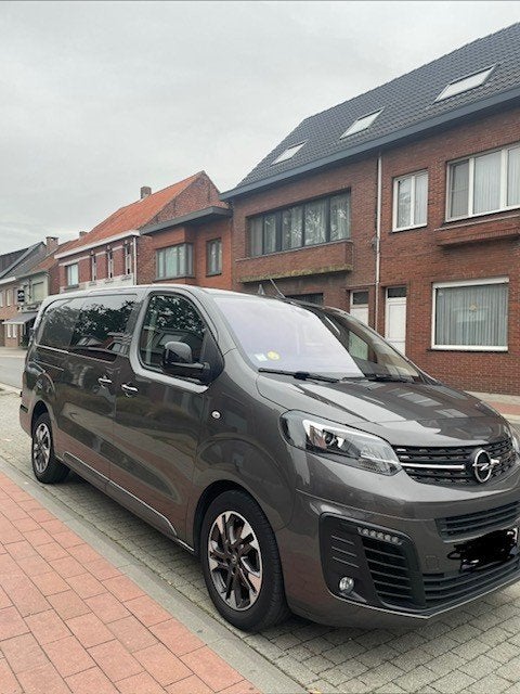 Opel Vivaro dubbele cabine perfecte staat, Auto's, Automaat, Stof, Zwart, Elektrische ramen