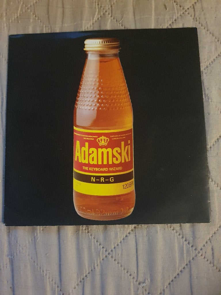 S - Adamski – N-R-G - 1990, Overige genres, 7 inch, Ophalen of Verzenden, Zo goed als nieuw