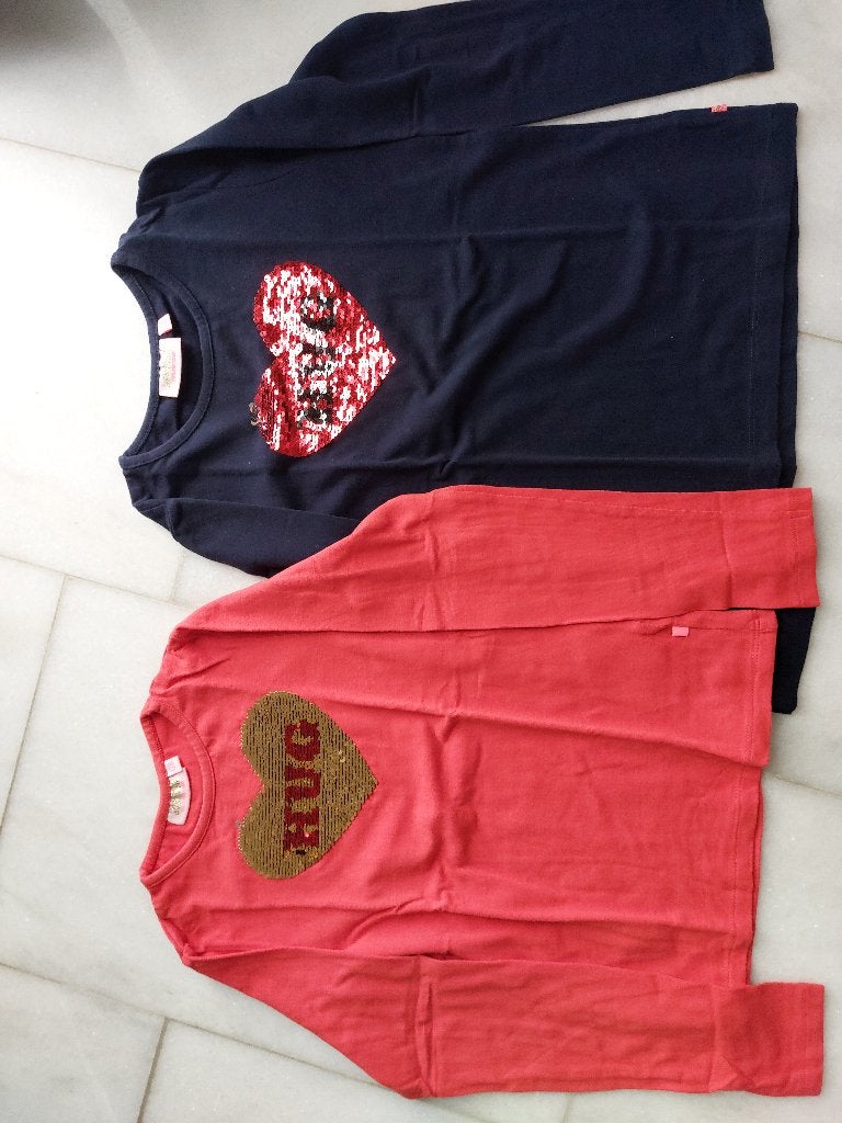 T-shirts taille 128, Enfants & Bébés, Vêtements enfant | Taille 128, Enlèvement ou Envoi, Chemise ou À manches longues, Comme neuf