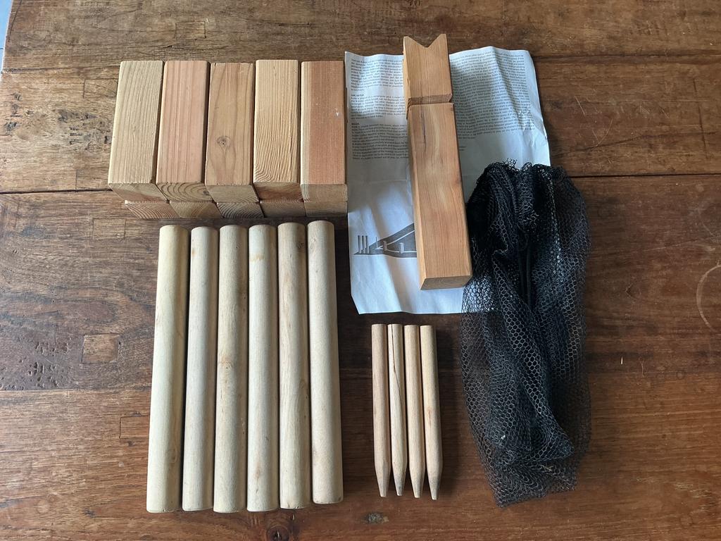 Spel Kubb buitenspeelgoed, Ophalen, Gebruikt