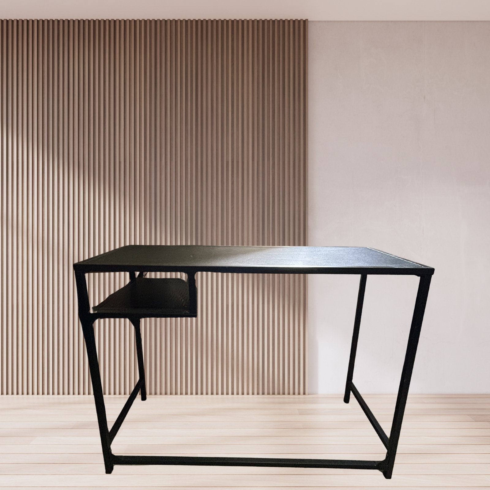 Compact bureau voor student, Ophalen, 50 tot 100 cm, Zo goed als nieuw, Metaal