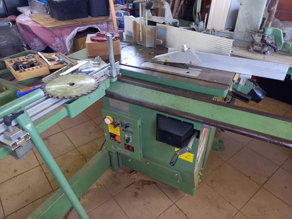 Robland combine X31 + Stofafzuiging Robland D1500, Doe-het-zelf en Bouw, Ophalen, Gebruikt