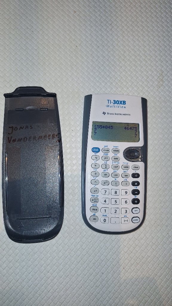 Texas Instruments TI-30XB Multiview  rekenmachine, Enlèvement ou Envoi, Utilisé