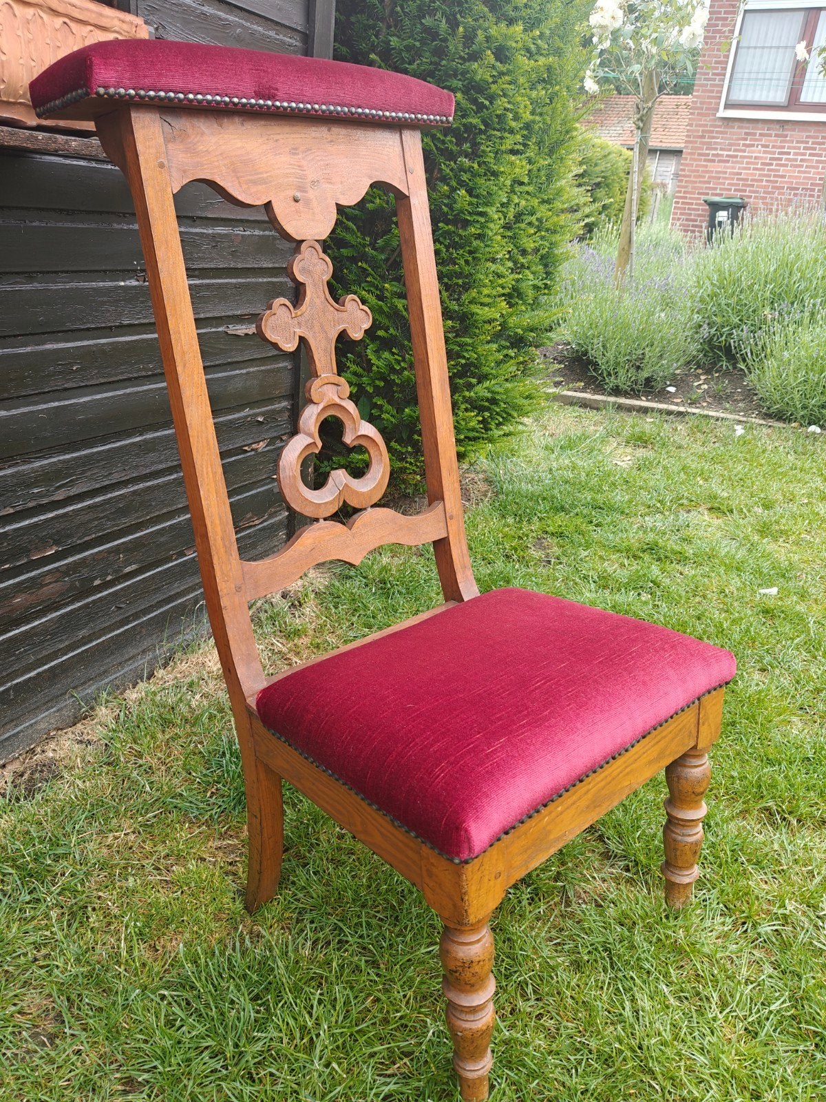 Chaise d'eglise, Antiquités & Art, Antiquités | Meubles | Chaises & Canapés, Enlèvement