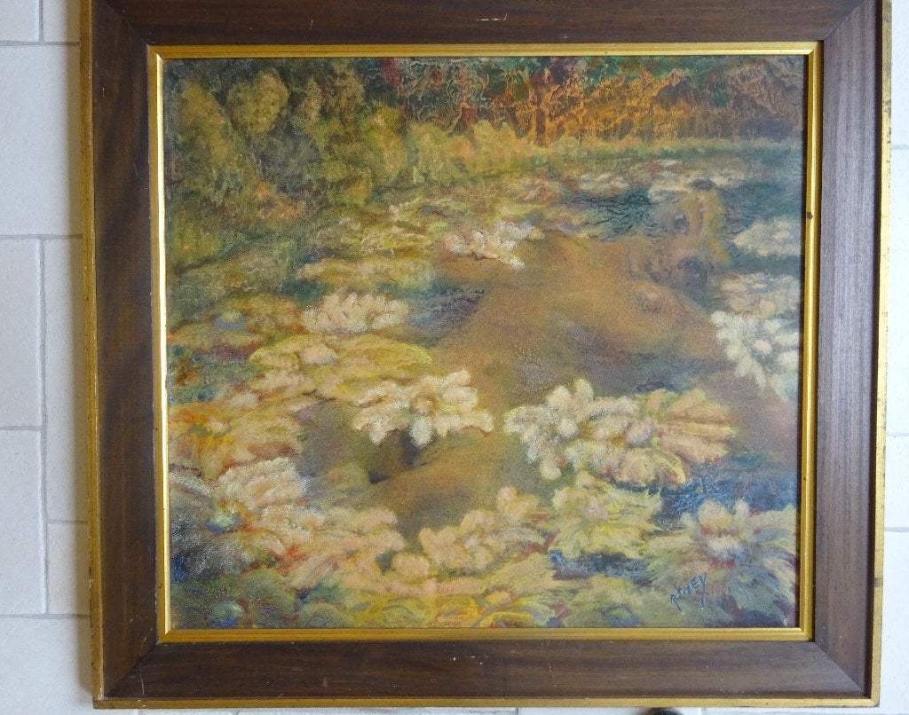 Renaat SAEY, olie op paneel, 90 x 100, Liggend naakt, Antiek en Kunst, Ophalen