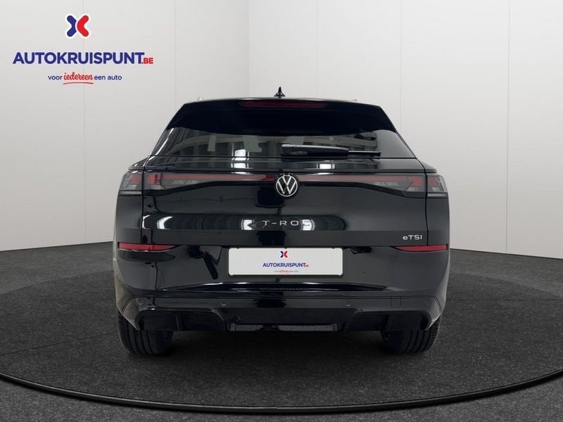 Volkswagen T-Roc TSI OPF R-Line Ultimate DSG7, Auto's, 4 cilinders, Leder en Stof, Zwart, 5 zetels