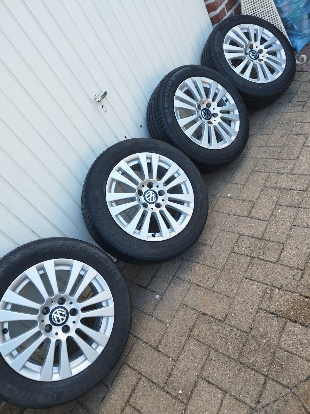 zomerbanden 205/55/R16 Michelin VW Golf/Candy/Touran/Eos, Auto-onderdelen, Ophalen, Gebruikt, 16 inch, 205 mm