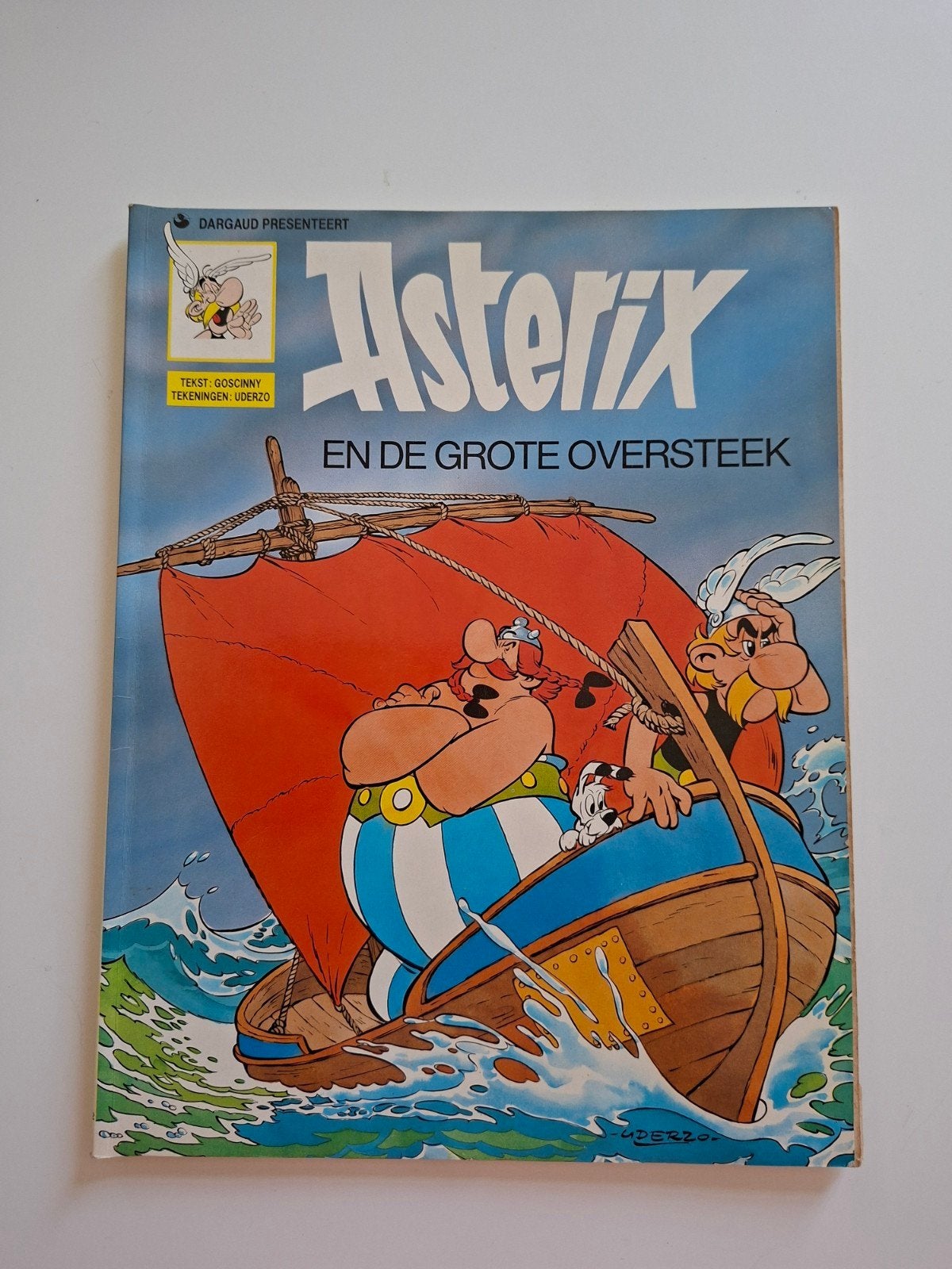 strips van Asterix, Ophalen