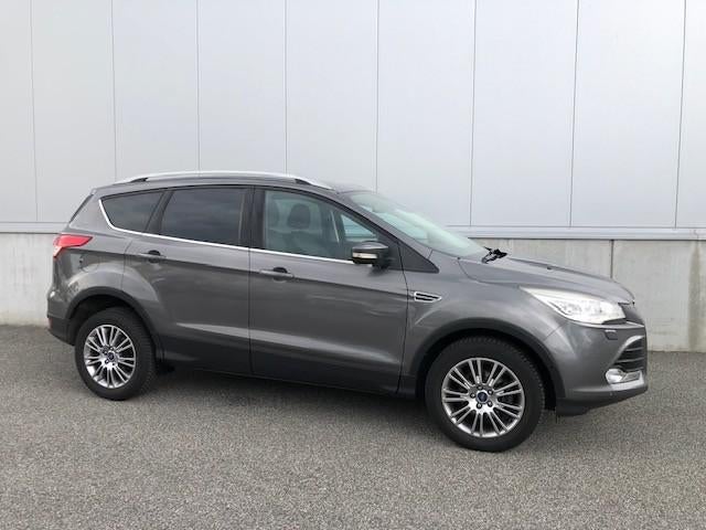 Ford Kuga Titanium 1.6 ecoboost (bj 2014), Gebruikt, 110 kW, Leder, Bedrijf