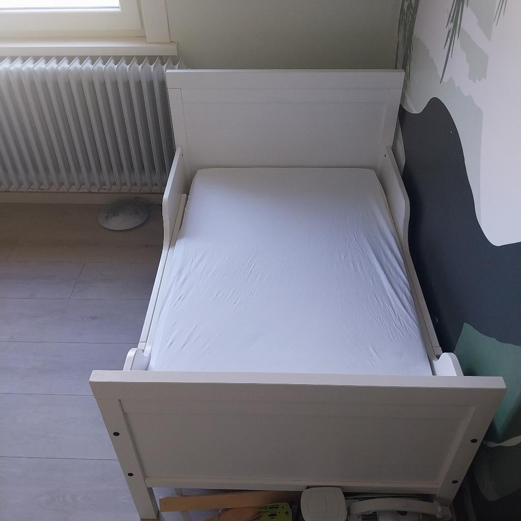 Ikea Sundvik meegroeibed 80 x 200 cm, 70 à 85 cm, Comme neuf, 180 cm ou plus, Enlèvement