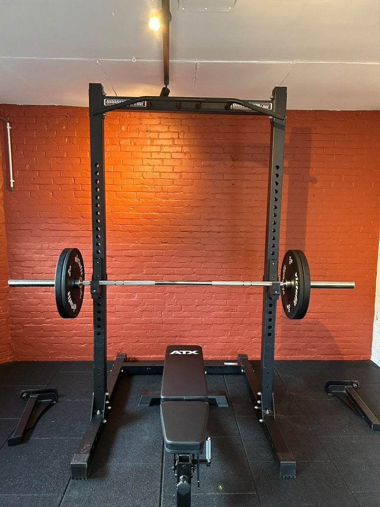 Barbarian Power Rack – 75x75 mm / 3 mm staal – oerdegelijk, Enlèvement, Utilisé, Métal, Bras