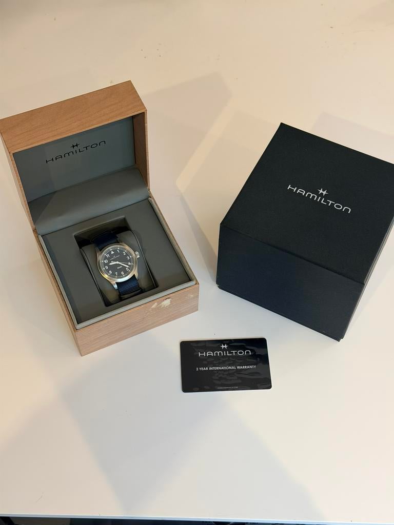 Montre Hamilton, Enlèvement, Comme neuf
