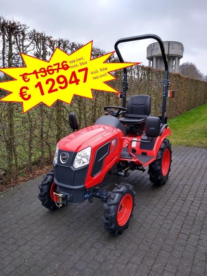 Minitractor Kioti  CS2220U 5 jaar garantie, Zakelijke goederen, Landbouw | Tractoren, Tot 2500, World Trade Center Rotterdam Beursplein 37 3011 AA Rotterdam Netherlands