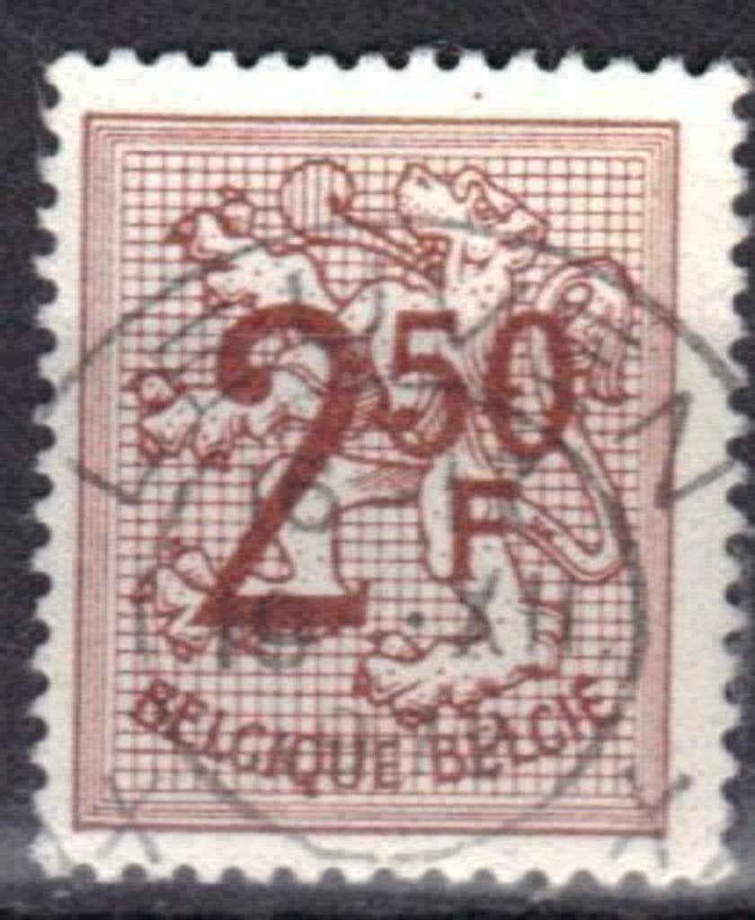 Belgique 1970 - Yvert/OBP 1544 - Figure sur la doctrine (ST), Envoi, Affranchi, Oblitéré