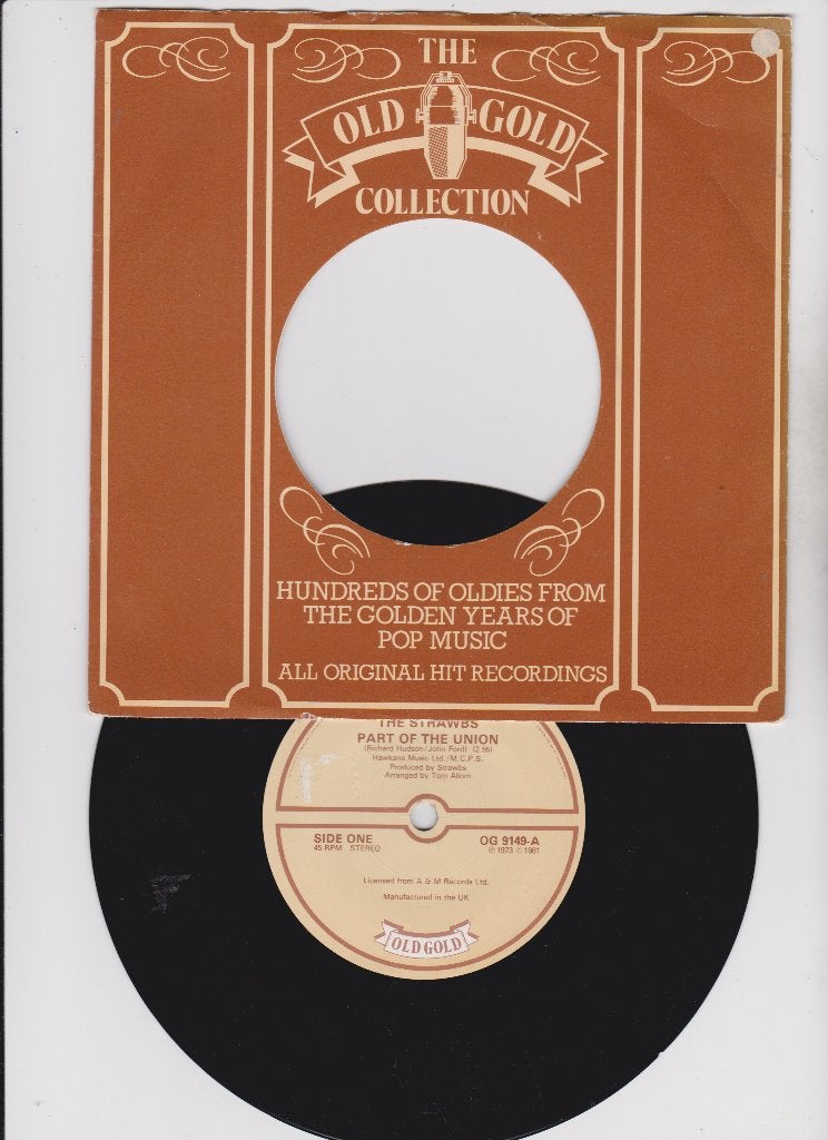 Strawbs – Part Of The Union / Lay Down, 7 inch, Ophalen of Verzenden, Zo goed als nieuw, Pop