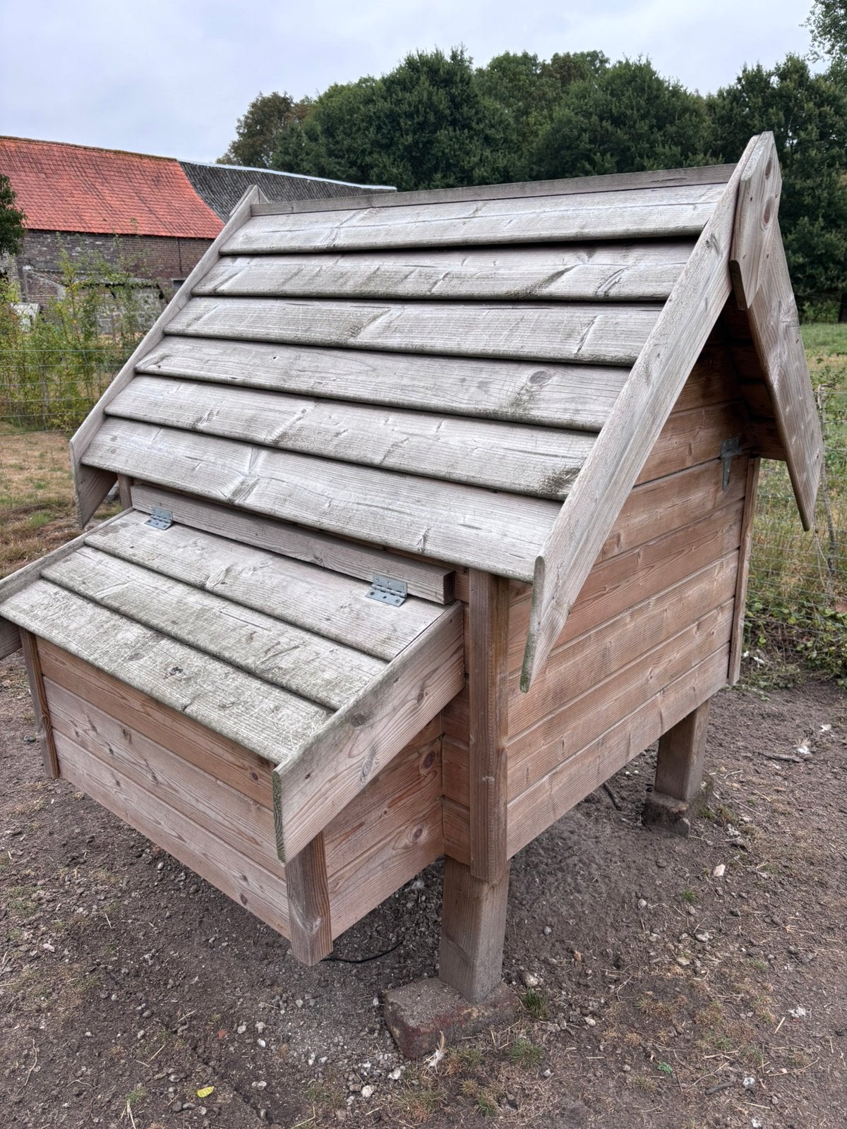 Kippenhok met automatisch poortje, Ophalen, Gebruikt, Kippenhok of Kippenren