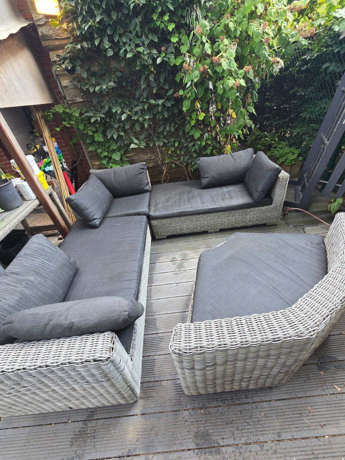 Loungeset Intratuin Odette, Tuin en Terras, Ophalen, Loungeset