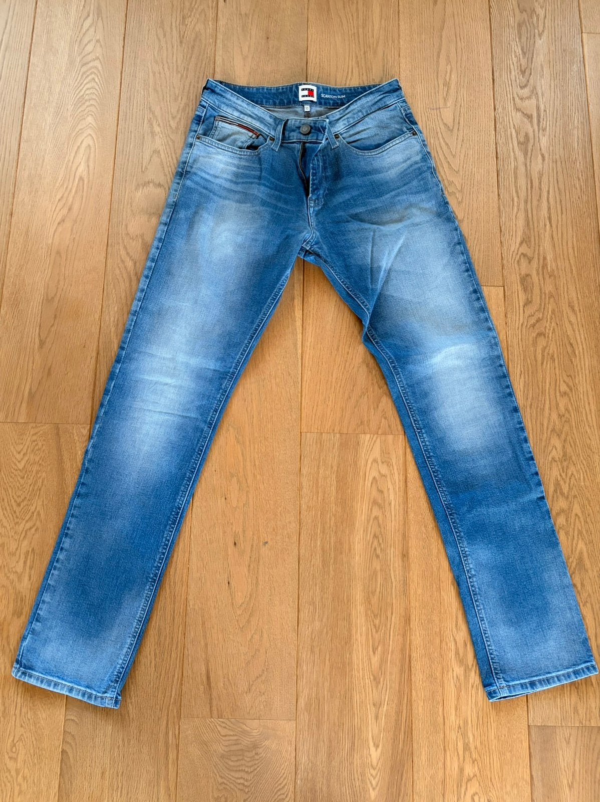 Pantalon Tommy Hilfiger, Enlèvement, Comme neuf, Bleu, W32 (confection 46) ou plus petit
