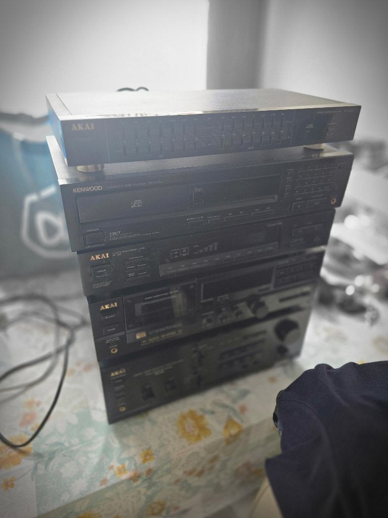 AKAI Set en 50 lp's, TV, Hi-fi & Vidéo, Haut-parleurs, Enlèvement, Utilisé, Composants en vrac