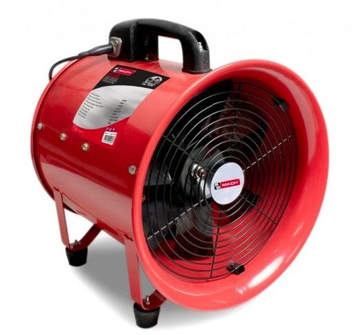 Mobiele bouwventilator, Ophalen, Zo goed als nieuw, Ventilator en Afzuiger