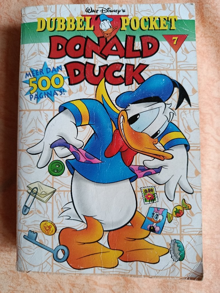 Donald Duck Dubbelpocket 7 (Eerste Druk, 1999), Enlèvement ou Envoi, Donald Duck, Utilisé, Autres types