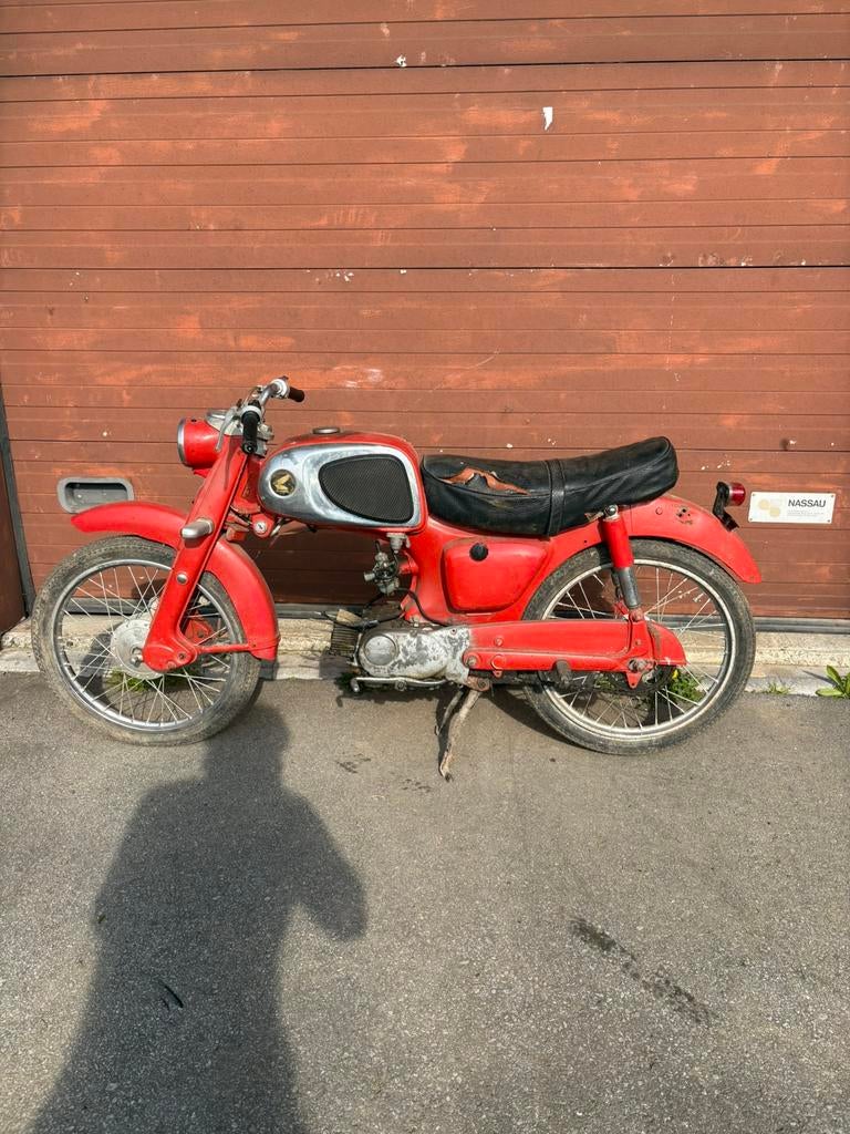 Vroege belgische honda C110, Vélos & Vélomoteurs, Enlèvement, Selle