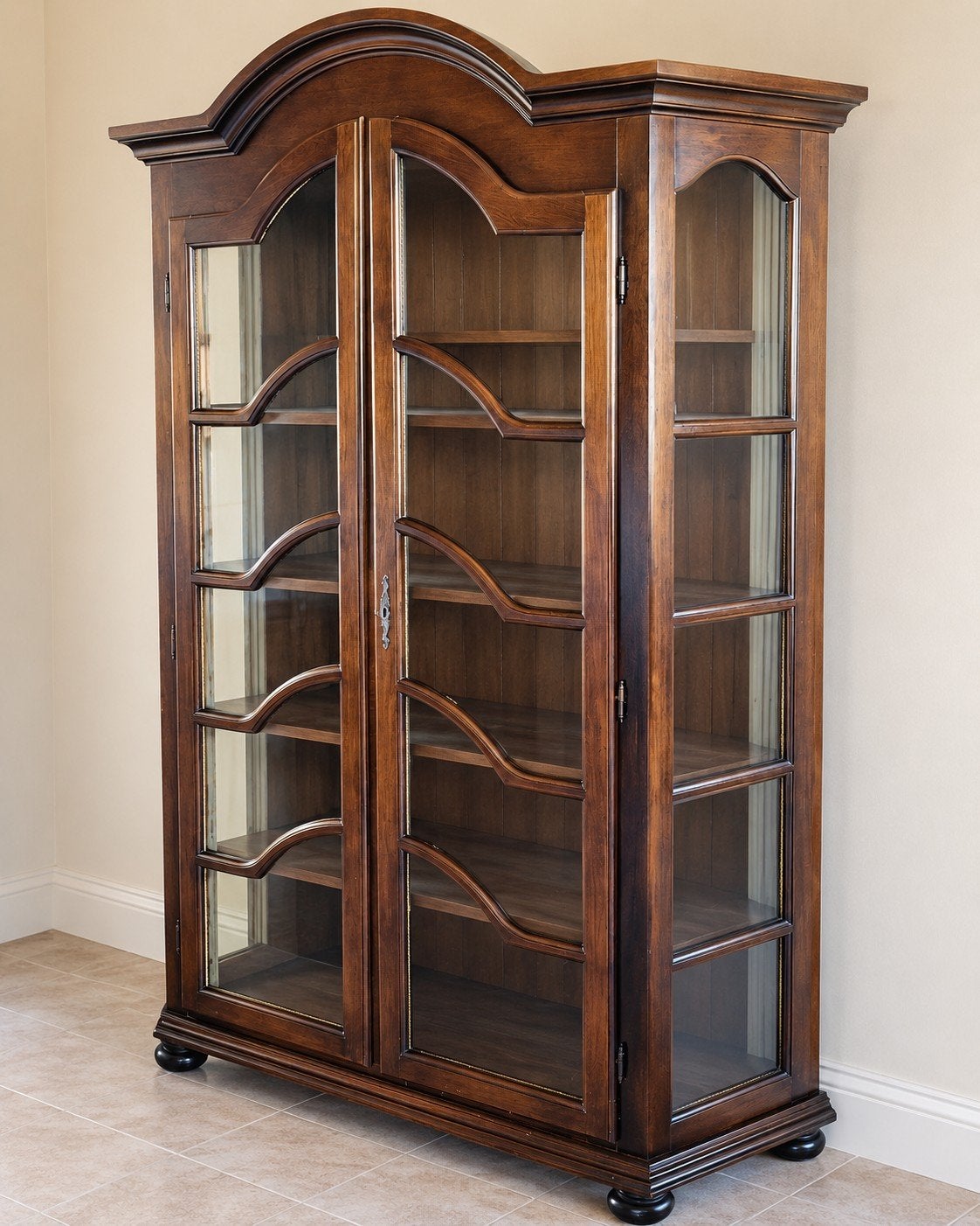 vitrine, Avec porte(s), Comme neuf, 50 à 75 cm, 100 à 150 cm