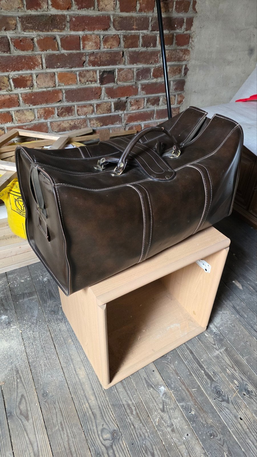 Vintage reistas, Muziek en Instrumenten, Behuizingen en Koffers, Ophalen