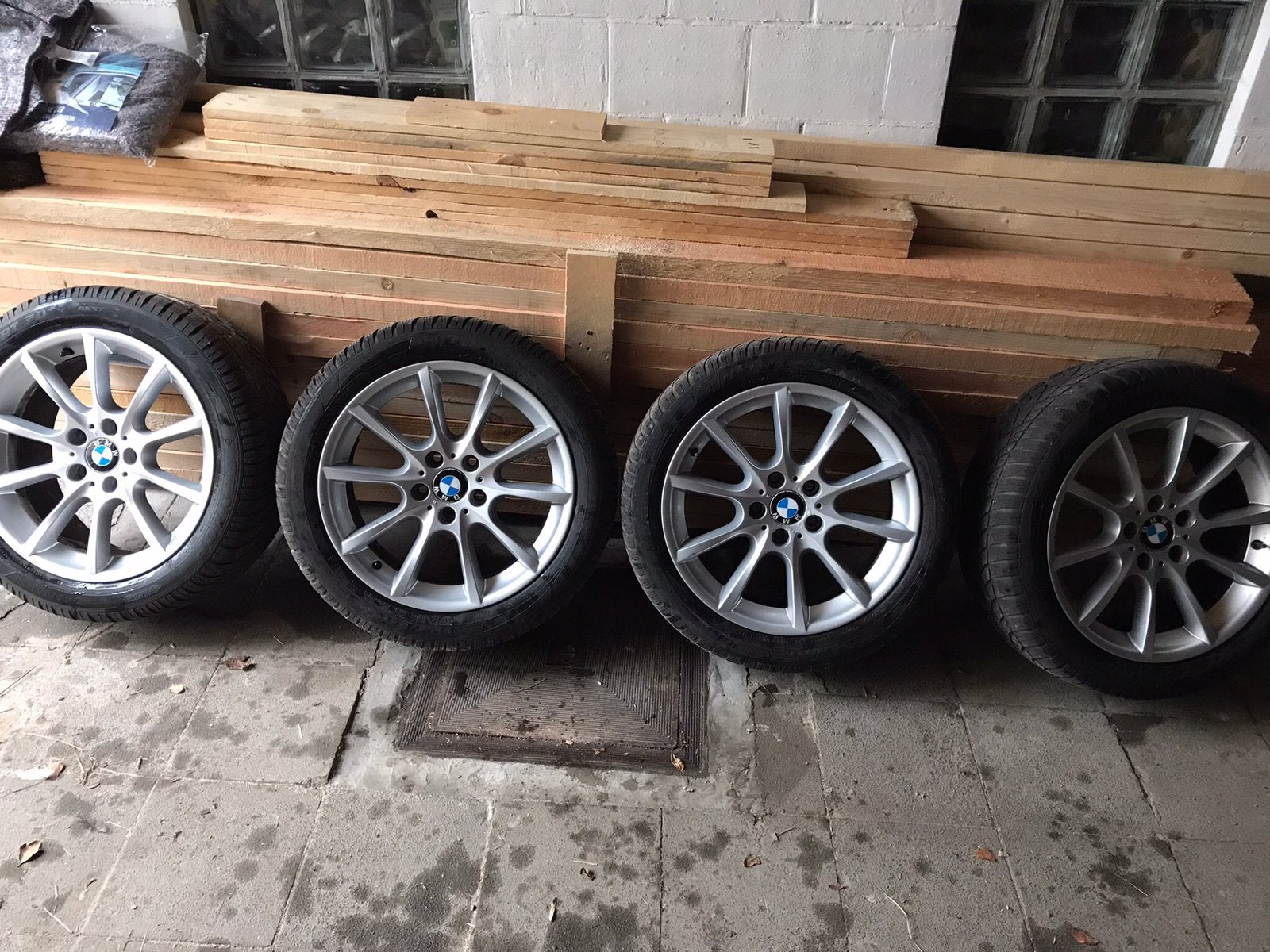 BMW 5reeks f10, Ophalen of Verzenden, Gebruikt, Winterbanden