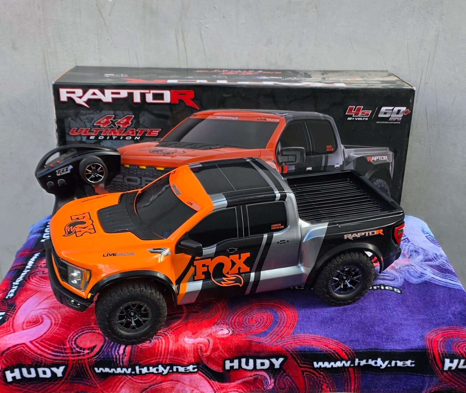 Traxxas raptor ultimate vxl 4s 4x4, Hobby & Loisirs créatifs, Enlèvement ou Envoi