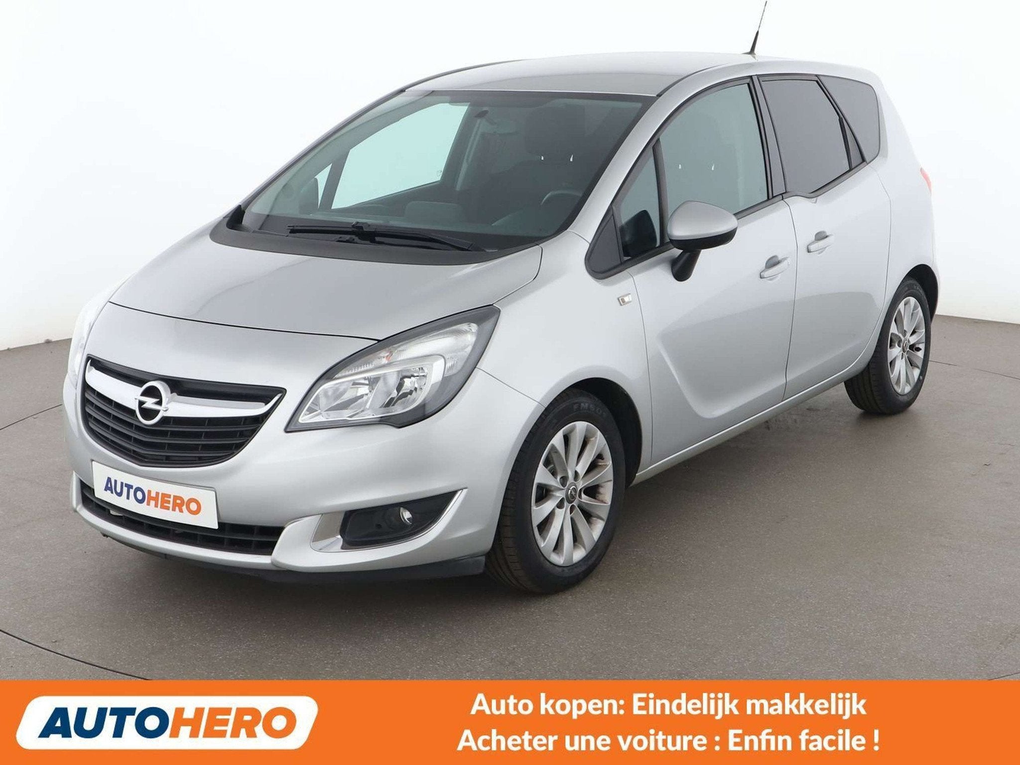 Opel Meriva 1.4 Turbo Advance (année de construction 2016), Autos, Argent ou Gris, Autres carburants, 5 portes, 5 places