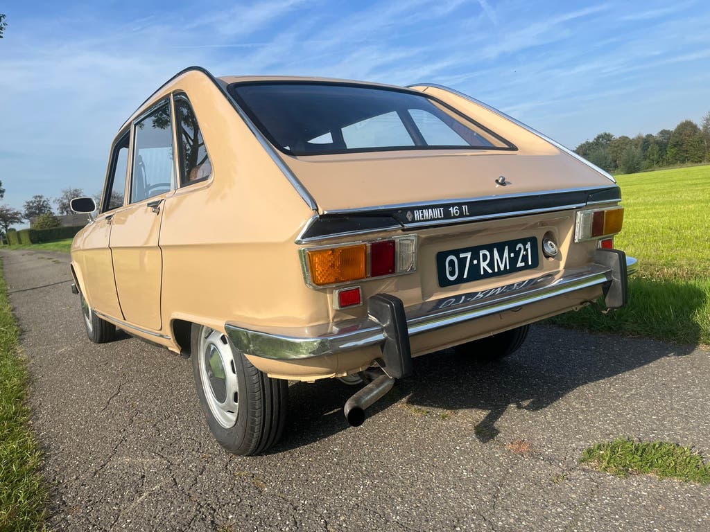 Oldtimer Renault 16 1.6 TL 1977 Beige (TX motor, 5bak), foto 7