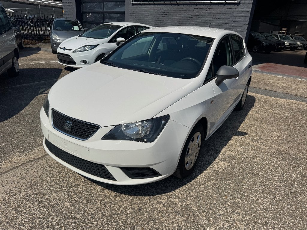 SEAT Ibiza 1.2i * Airco * 2015 * Garantie, Auto's, Seat, Voorwielaandrijving, Euro 5, Stof, Zwart