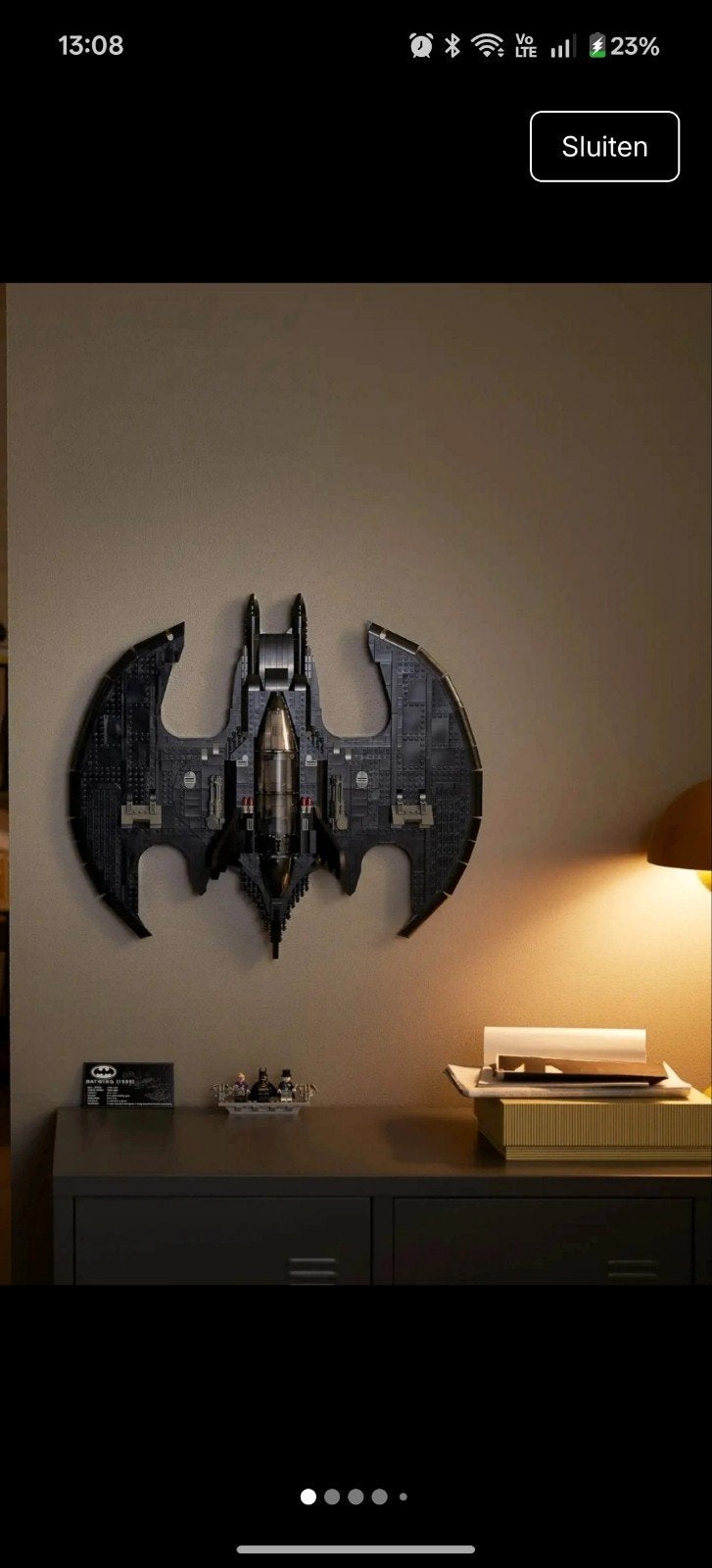 Batwing 1989, Ophalen, Lego
