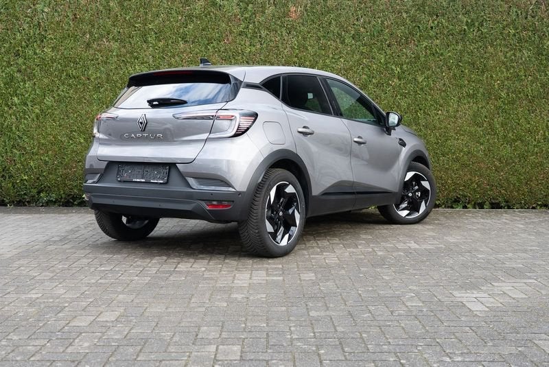 Renault Captur Techno TCe90pk-Navi-Airco, Auto's, Voorwielaandrijving, Stof, Gebruikt, Zwart