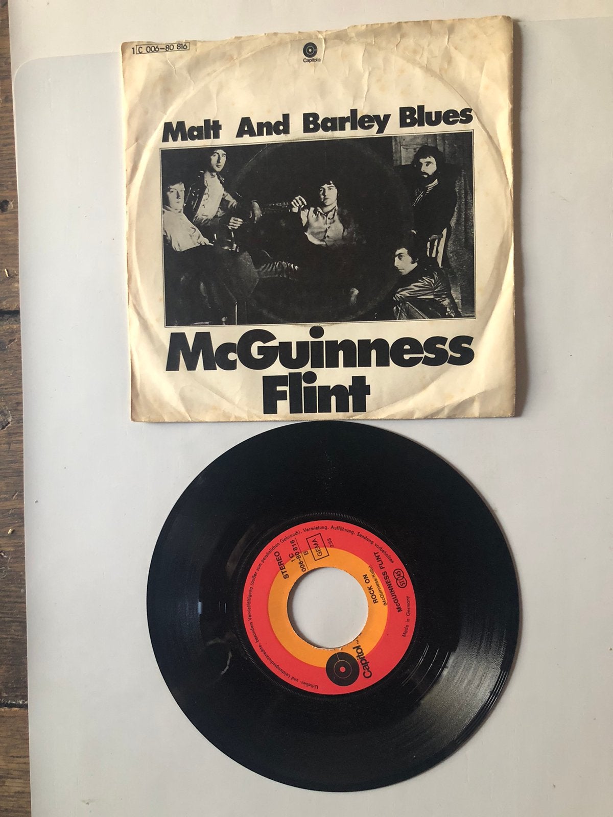 McGuinness Flint: Malt and Barley blues, Verzenden, Zo goed als nieuw
