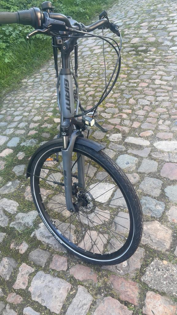 Giant elektrische fiets, Fietsen en Brommers, Fietsen | Vouwfietsen, Ophalen of Verzenden, Zo goed als nieuw