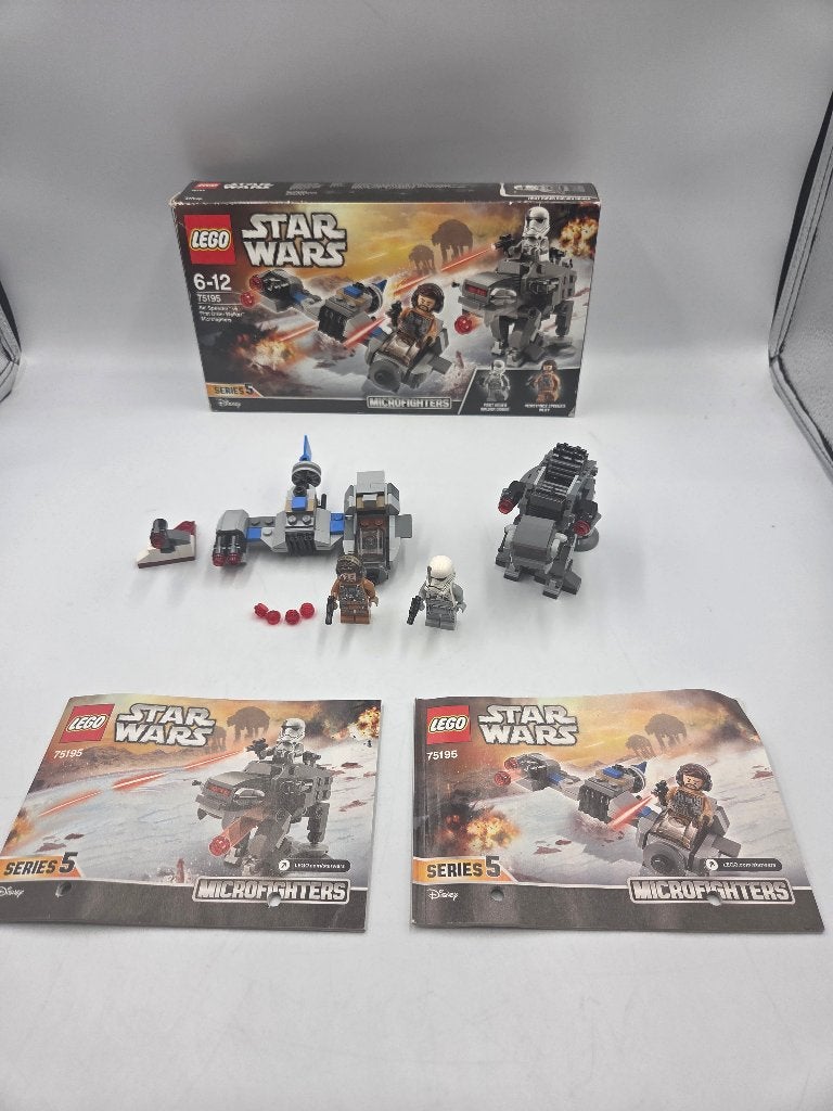 Lego Star Wars 75195 Ski Speeder vs.First Order Walker, Inclusief instructies, Star Wars, Lego, Ophalen of Verzenden