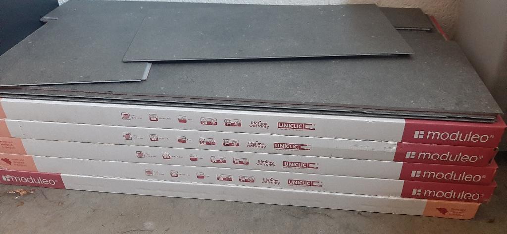 PVC kliklaminaat Moduleo Uniclic, Doe-het-zelf en Bouw, Vloerdelen en Plavuizen, Laminaat, Kunststof, 10 m² of meer, Ophalen