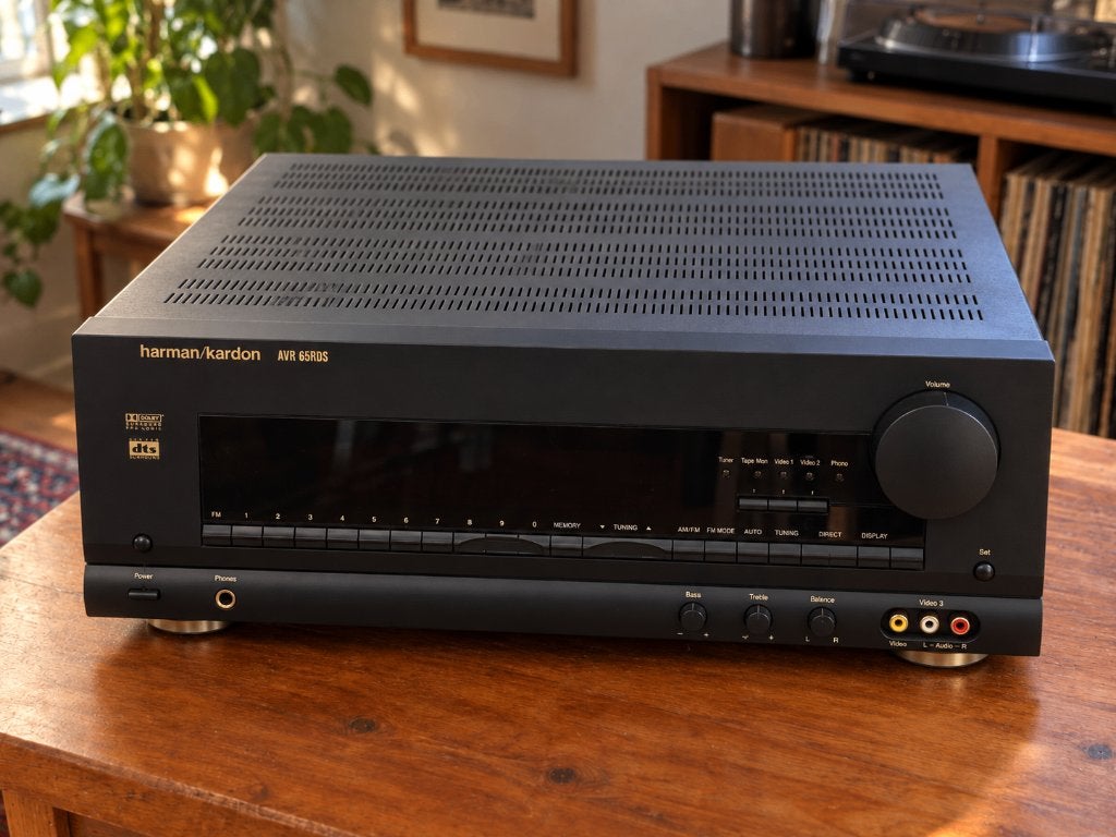 Harman-Kardon versterker AV65 RDS, Audio, Tv en Foto, Overige merken, Gebruikt, Ophalen of Verzenden, 60 tot 120 watt
