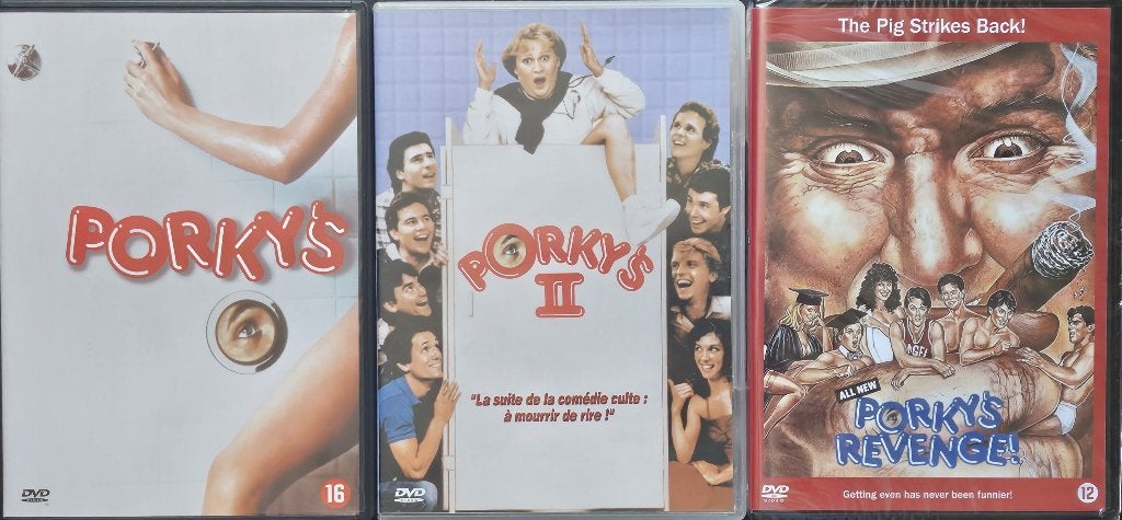 Porky's Trilogie, Cd's en Dvd's, Nederlands, Ophalen of Verzenden, Zo goed als nieuw, Komedie