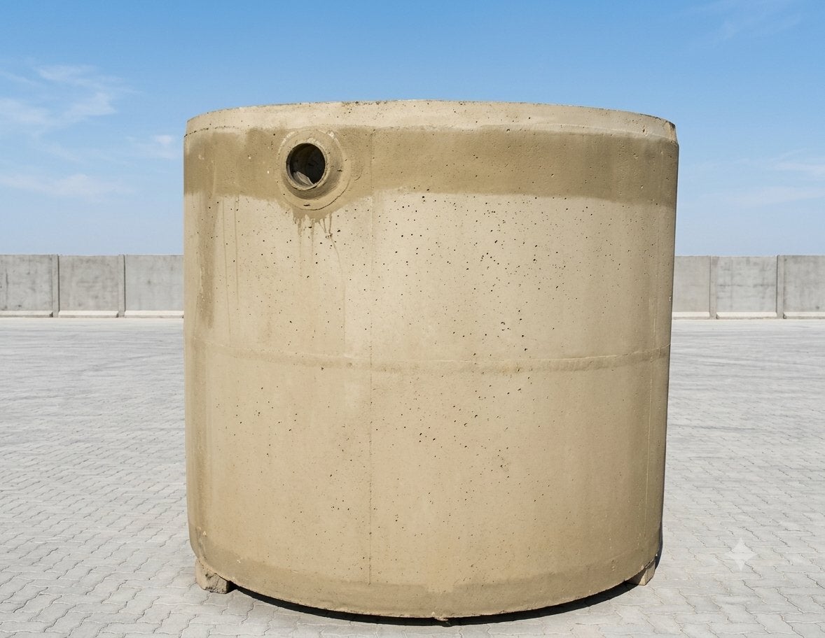 Betonnen regenput 3.000 L, Ophalen, Nieuw