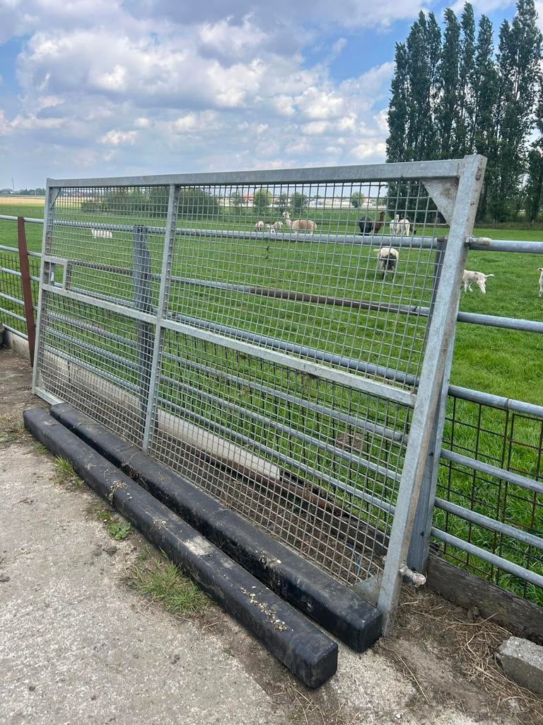 Prachtige zware stevige weide poort gegalvaniseerd, Pâturage