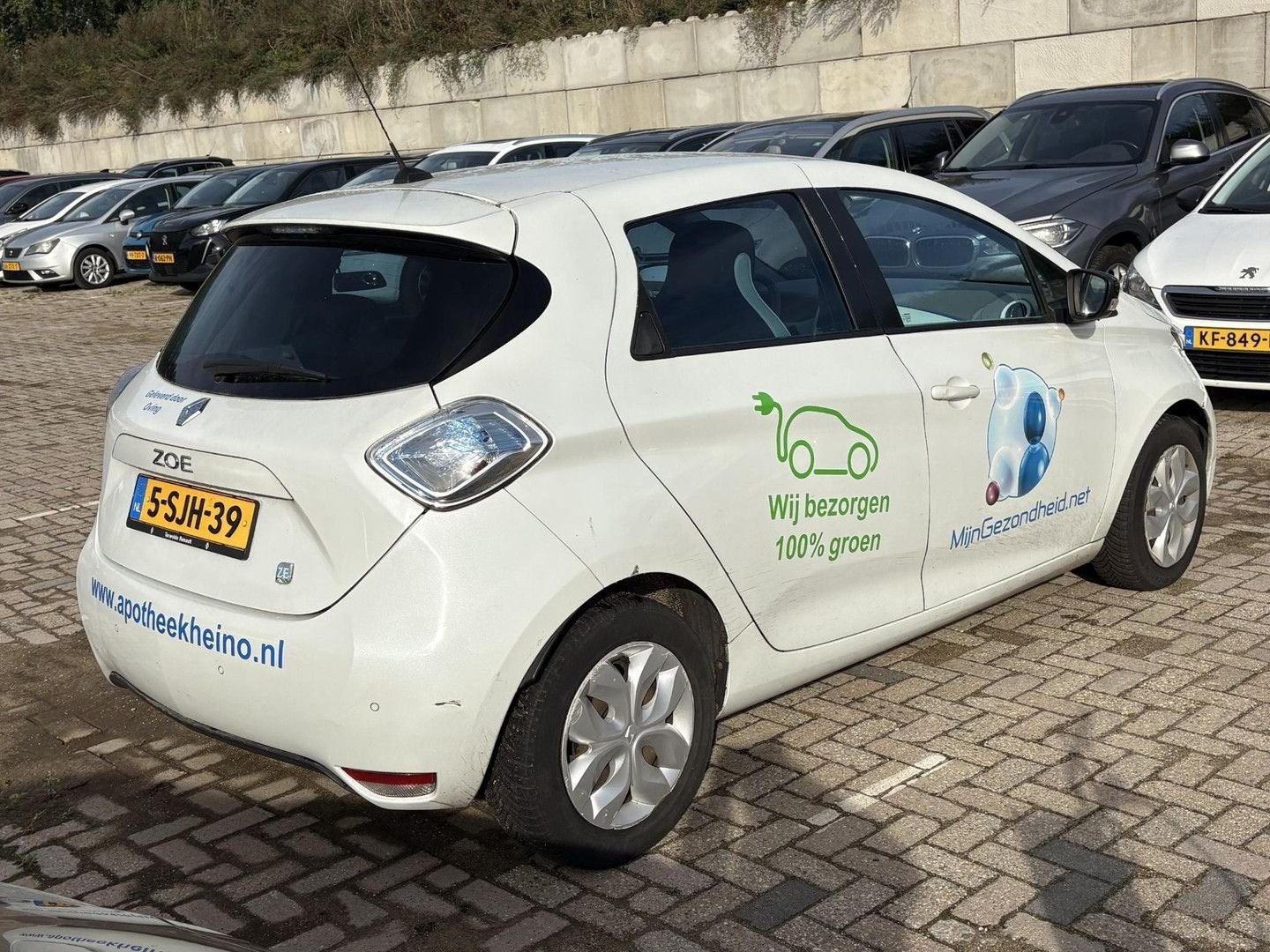 Renault ZOE Q210 Zen Quickcharge 22 kWh (ex Accu) | LET OP A, Automaat, 22 kWh, Wit, 210 km