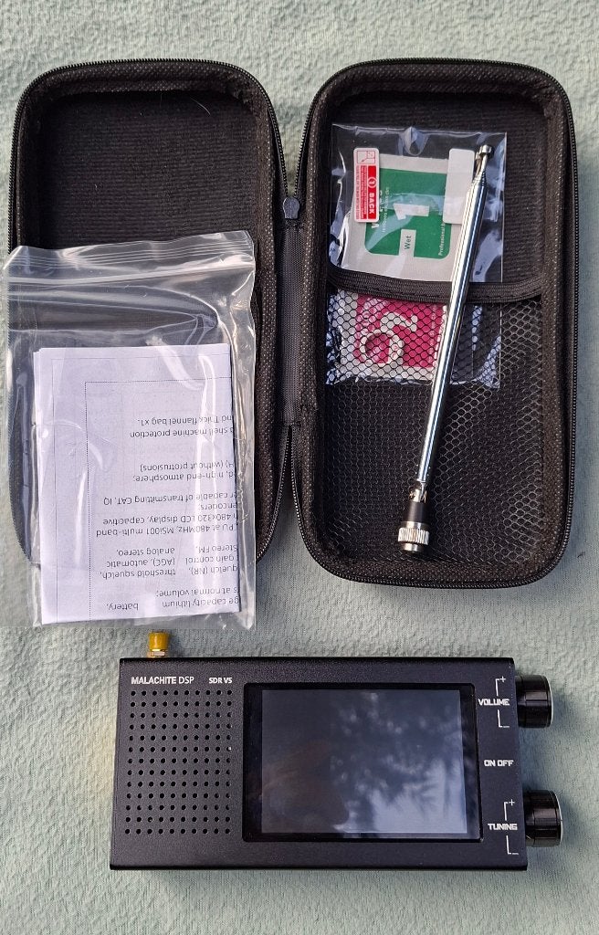 Malachite DSP SDR V5. Récepteur, Telecommunicatie, Ophalen of Verzenden, Zo goed als nieuw, Ontvanger
