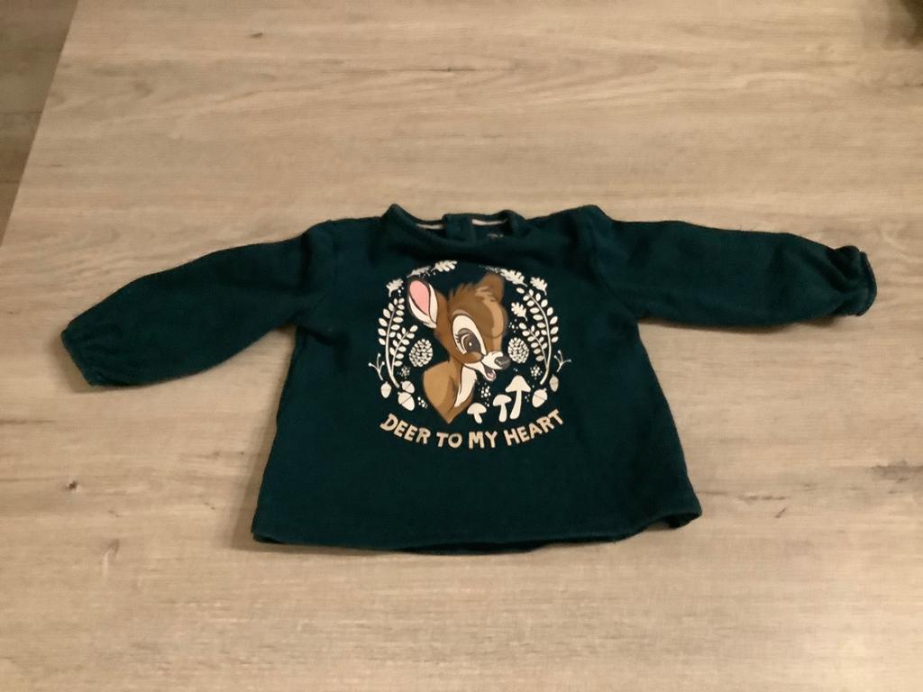Disney Bambi baby sweater (Maat 80), Disney Baby, Ophalen of Verzenden, Zo goed als nieuw, Truitje of Vestje