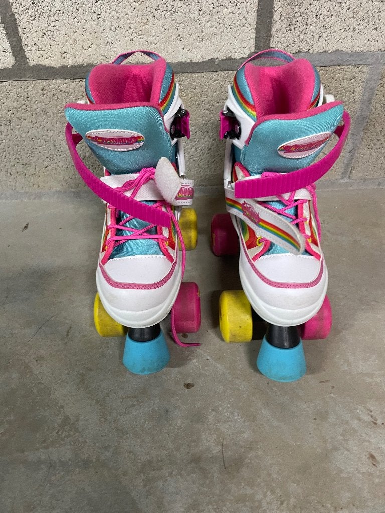 rollerskates, Ophalen, Verstelbaar, Kinderen, Zo goed als nieuw