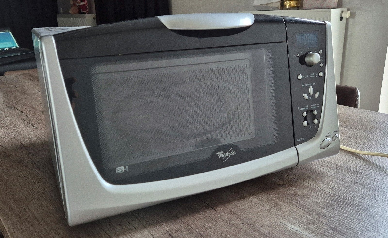 Four à micro-ondes Combi Whirlpool, Electroménager, Croustillant, Comme neuf, Enlèvement, Four à micro-ondes combiné